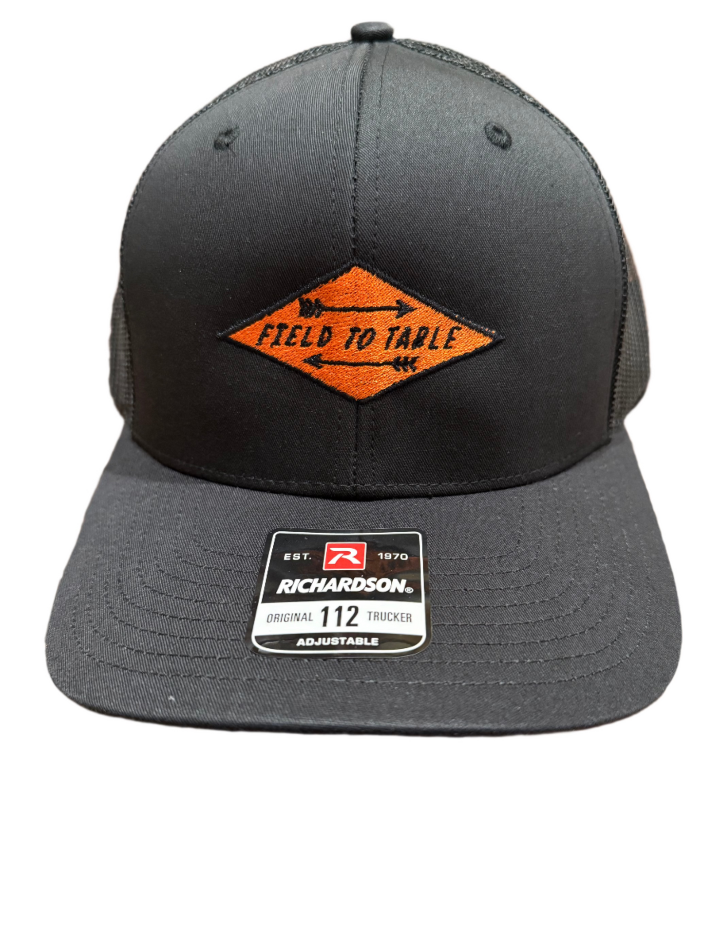 Field To Table Richardson 112 snap back (black)