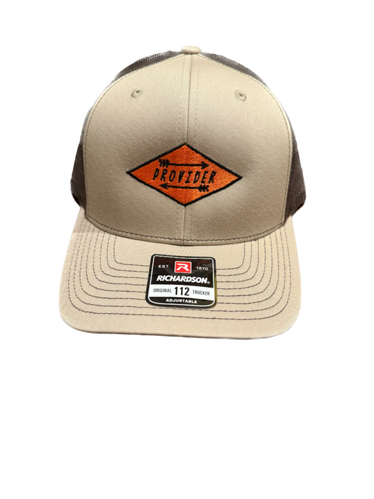 Provider Richardson 112 snap back  (Khaki/Brown)