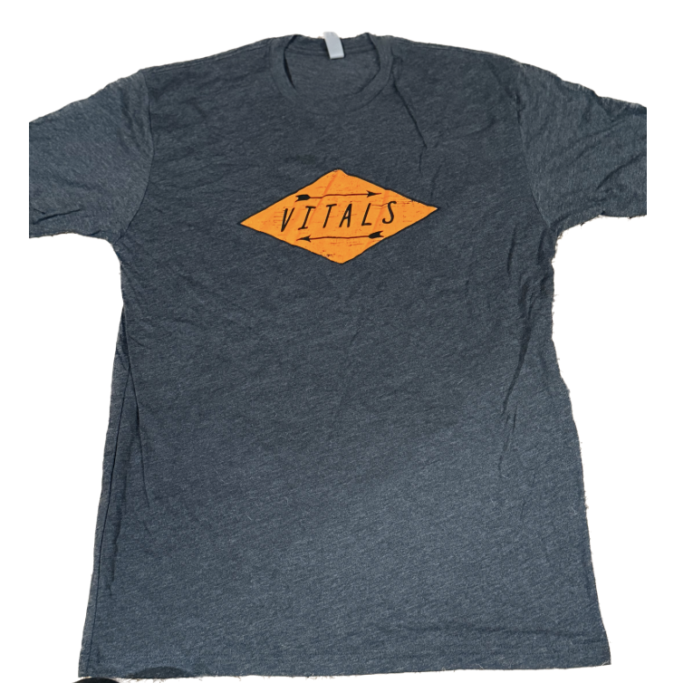 Vitals Dark Grey T-shirt